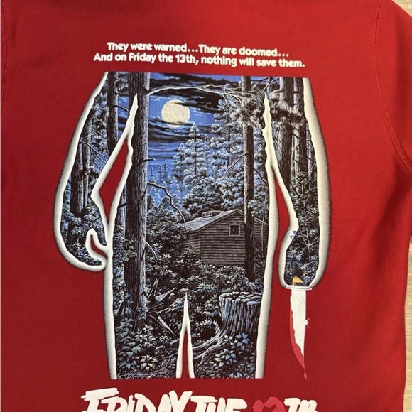 Limited Edition Friday The 13 X Shoe Place Hoodie - Picture 5 of 6